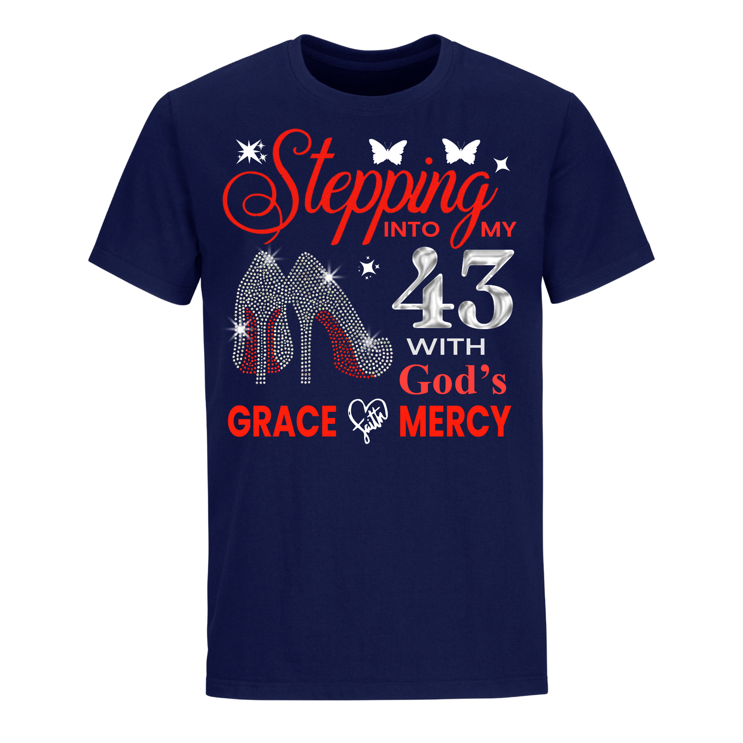 STEP 43 GRACE FAITH MERCY UNISEX SHIRT (1)