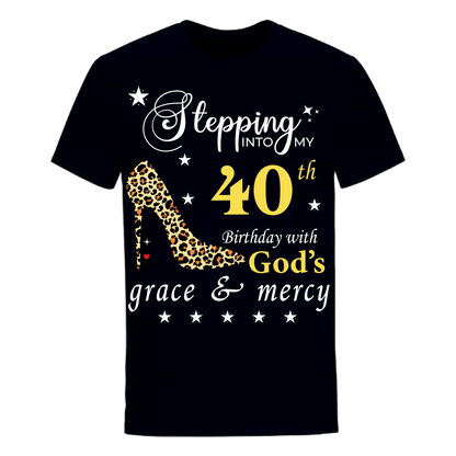 STEPPING 40TH BIRTHDAY UNISEX SHIRT