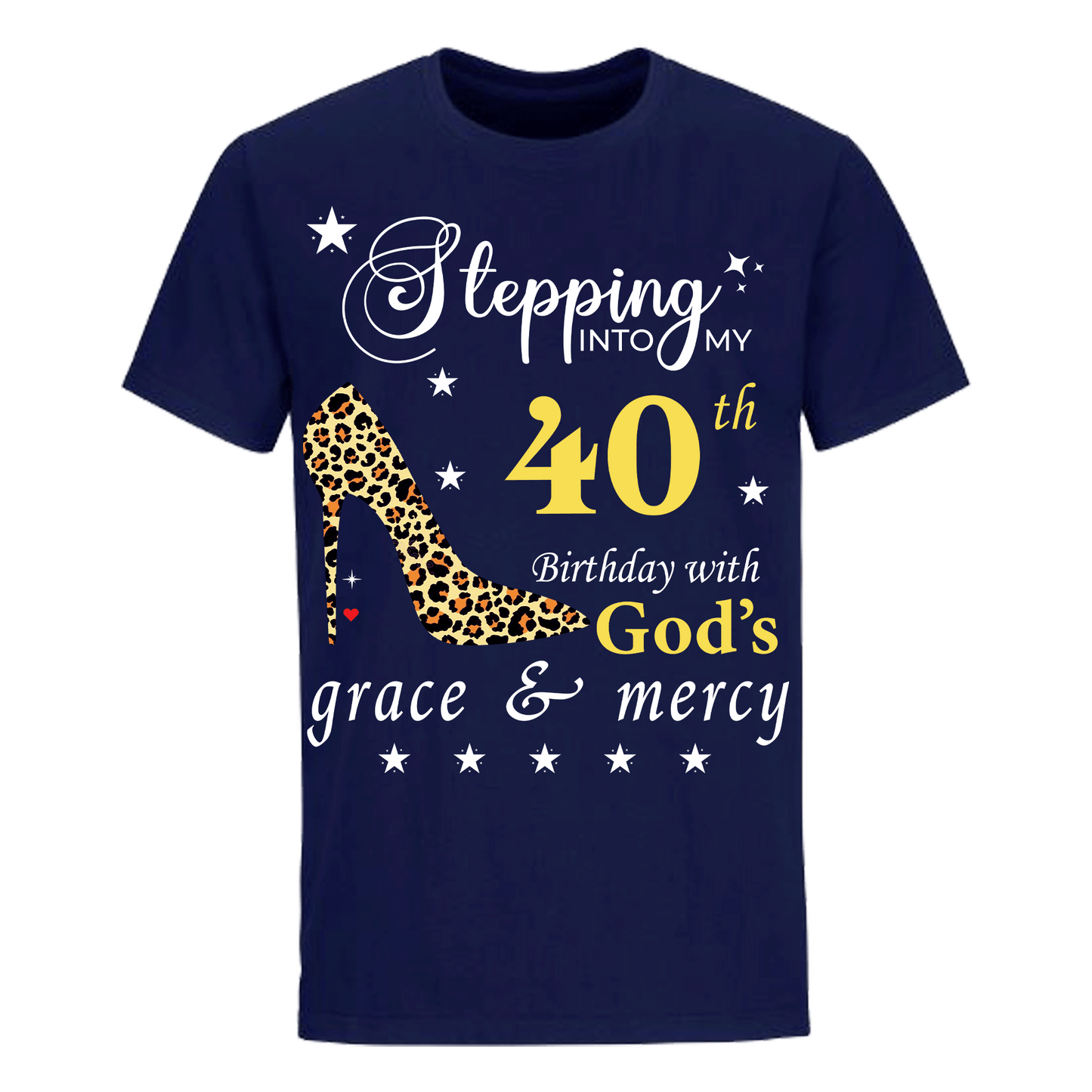 STEPPING 40TH BIRTHDAY UNISEX SHIRT