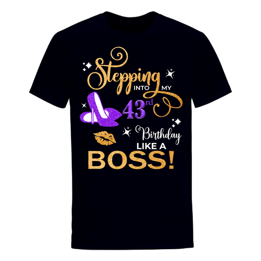 STEPPING 43rd BOSS UNISEX SHIRT