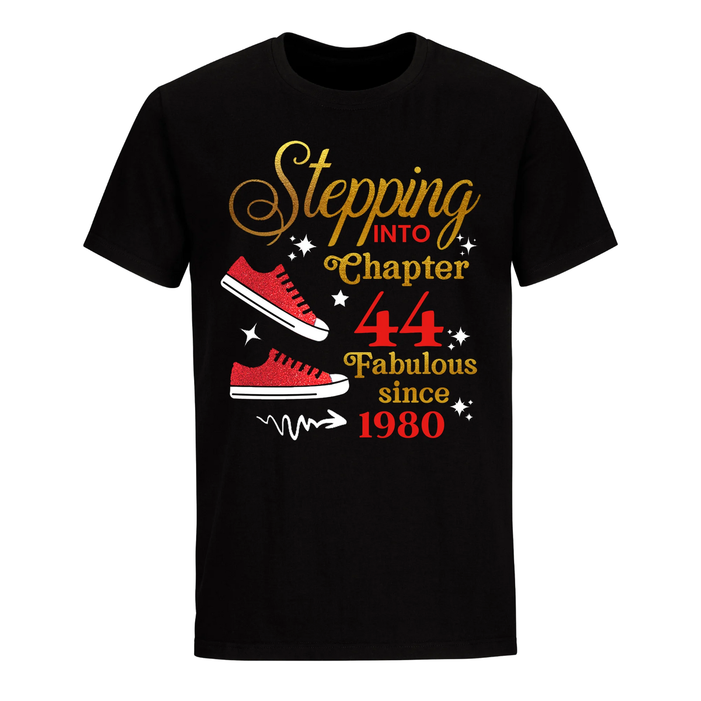 STEPPING CHAPTER 44TH FAB SINCE 1980 UNISEX SHIRT