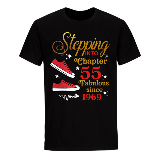STEPPING CHAPTER 55TH FAB SINCE 1969 UNISEX SHIRT
