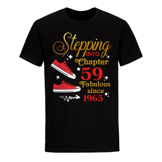 STEPPING CHAPTER 59TH FAB SINCE 1965 UNISEX SHIRT