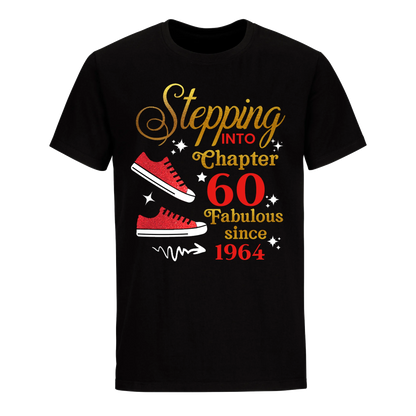 STEPPING CHAPTER 60 FAB SINCE 1964 SHIRT