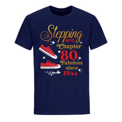 STEPPING CHAPTER 80 FAB SINCE 1944 SHIRT