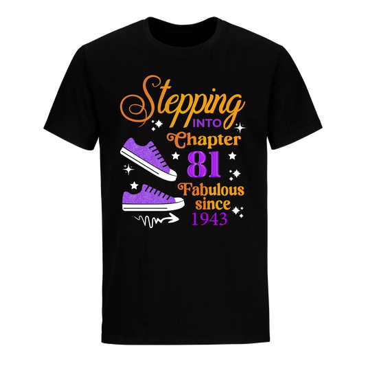 STEPPING CHAPTER 81ST 1943 FABULOUS UNISEX SHIRT