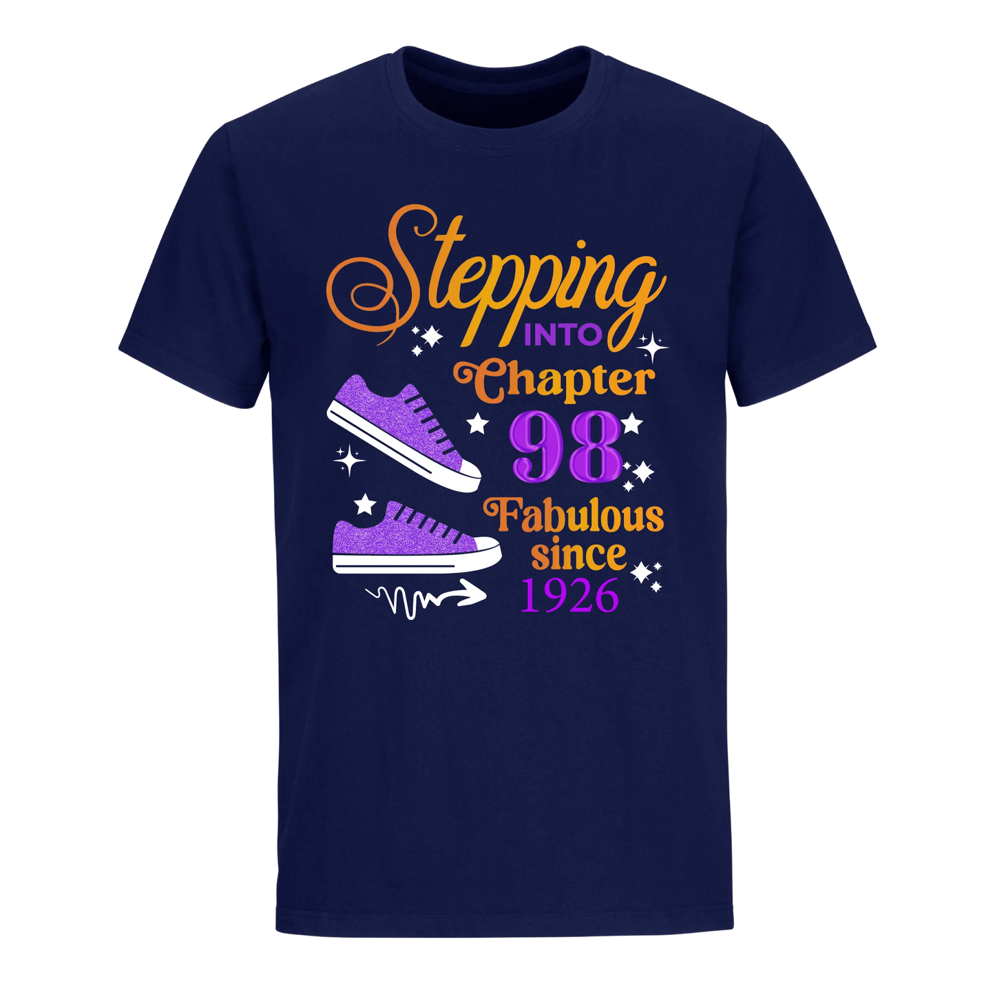 STEPPING CHAPTER 98TH 1926 FABULOUS UNISEX SHIRT