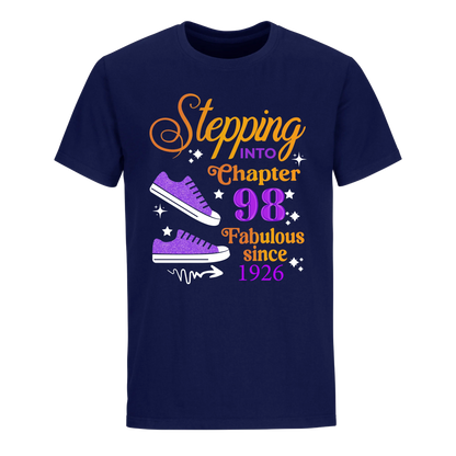 STEPPING CHAPTER 98TH 1926 FABULOUS UNISEX SHIRT