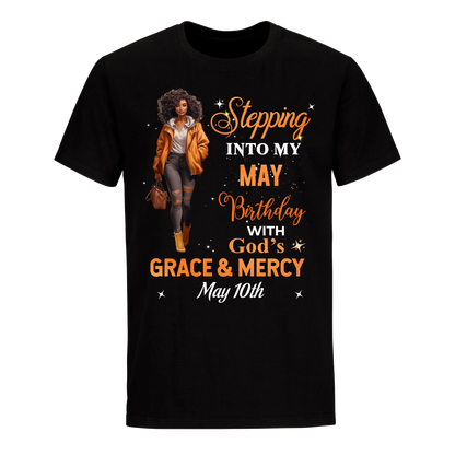 STTEPPING BLESSED 2 MAY 10TH UNISEX SHIRT