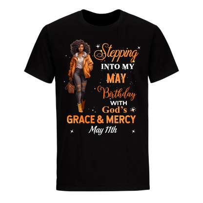 STTEPPING BLESSED 2 MAY 11TH UNISEX SHIRT