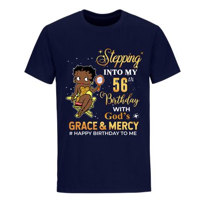 56 STEPPING BLESSED B.B 3 GOLD UNISEX SHIRT