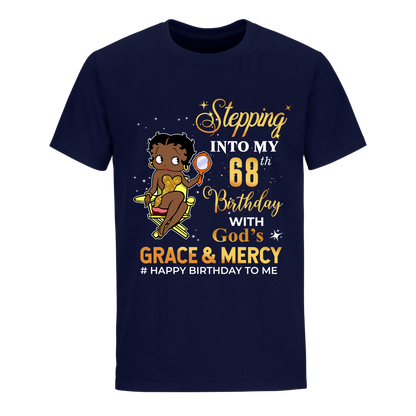 68 STEPPING BLESSED B.B 3 GOLD UNISEX SHIRT