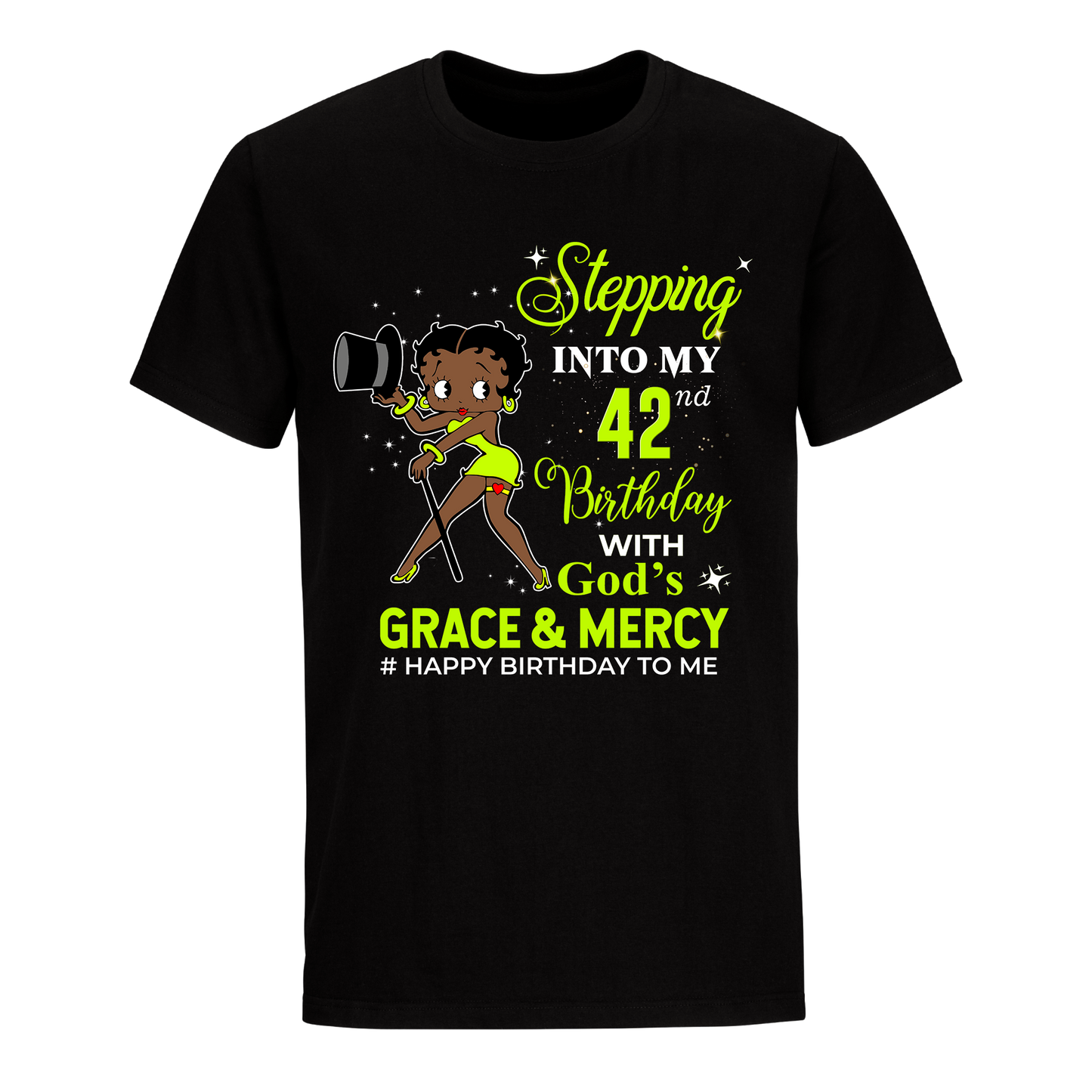 42 STEPPING BLESSED B.B 5 GREEN UNISEX SHIRT