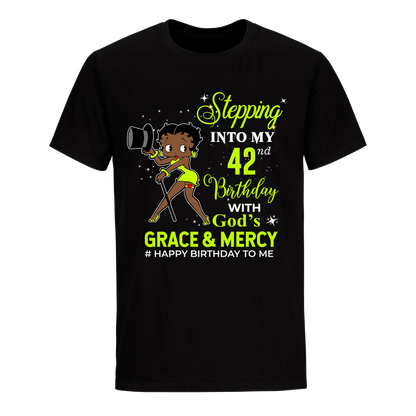 42 STEPPING BLESSED B.B 5 GREEN UNISEX SHIRT