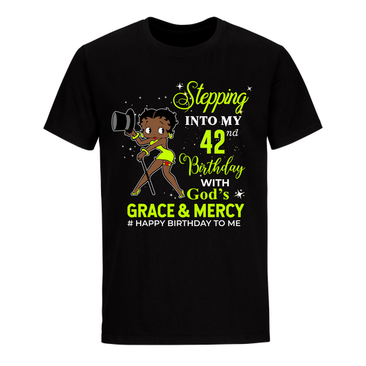 42 STEPPING BLESSED B.B 5 GREEN UNISEX SHIRT