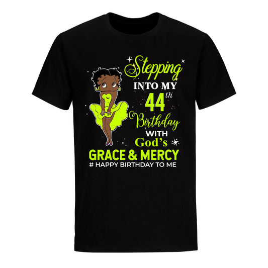 44 STEPPING BLESSED B.B 4 GREEN UNISEX SHIRT