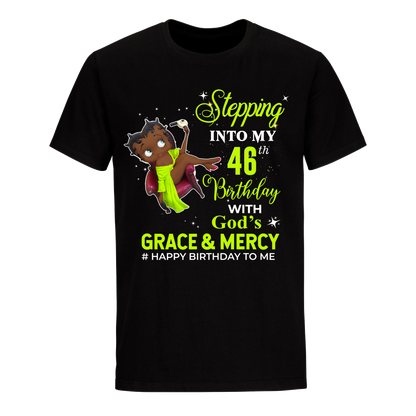 46 STEPPING BLESSED B.B 1 GREEN UNISEX SHIRT