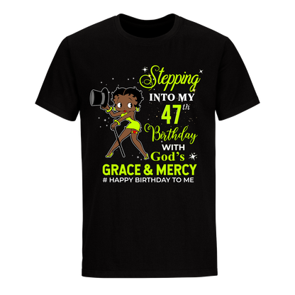 47 STEPPING BLESSED B.B 5 GREEN UNISEX SHIRT