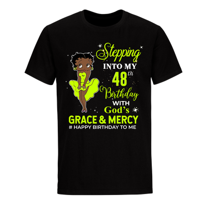 48 STEPPING BLESSED B.B 4 GREEN UNISEX SHIRT