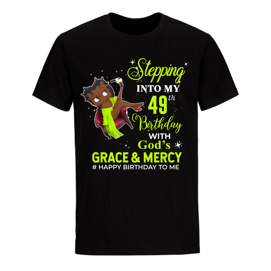 49 STEPPING BLESSED B.B 1 GREEN UNISEX SHIRT