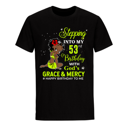 53 STEPPING BLESSED B.B 6 GREEN UNISEX SHIRT