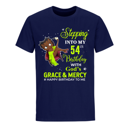 54 STEPPING BLESSED B.B 1 GREEN UNISEX SHIRT