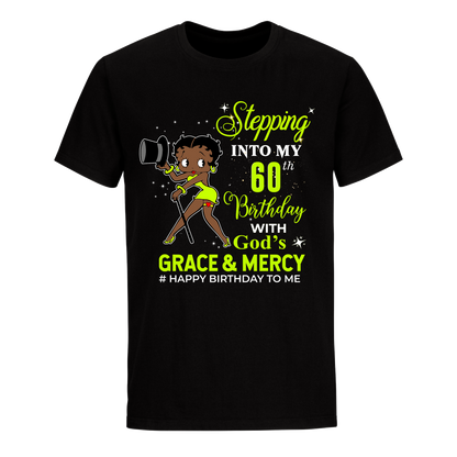 60 STEPPING BLESSED B.B 5 GREEN UNISEX SHIRT