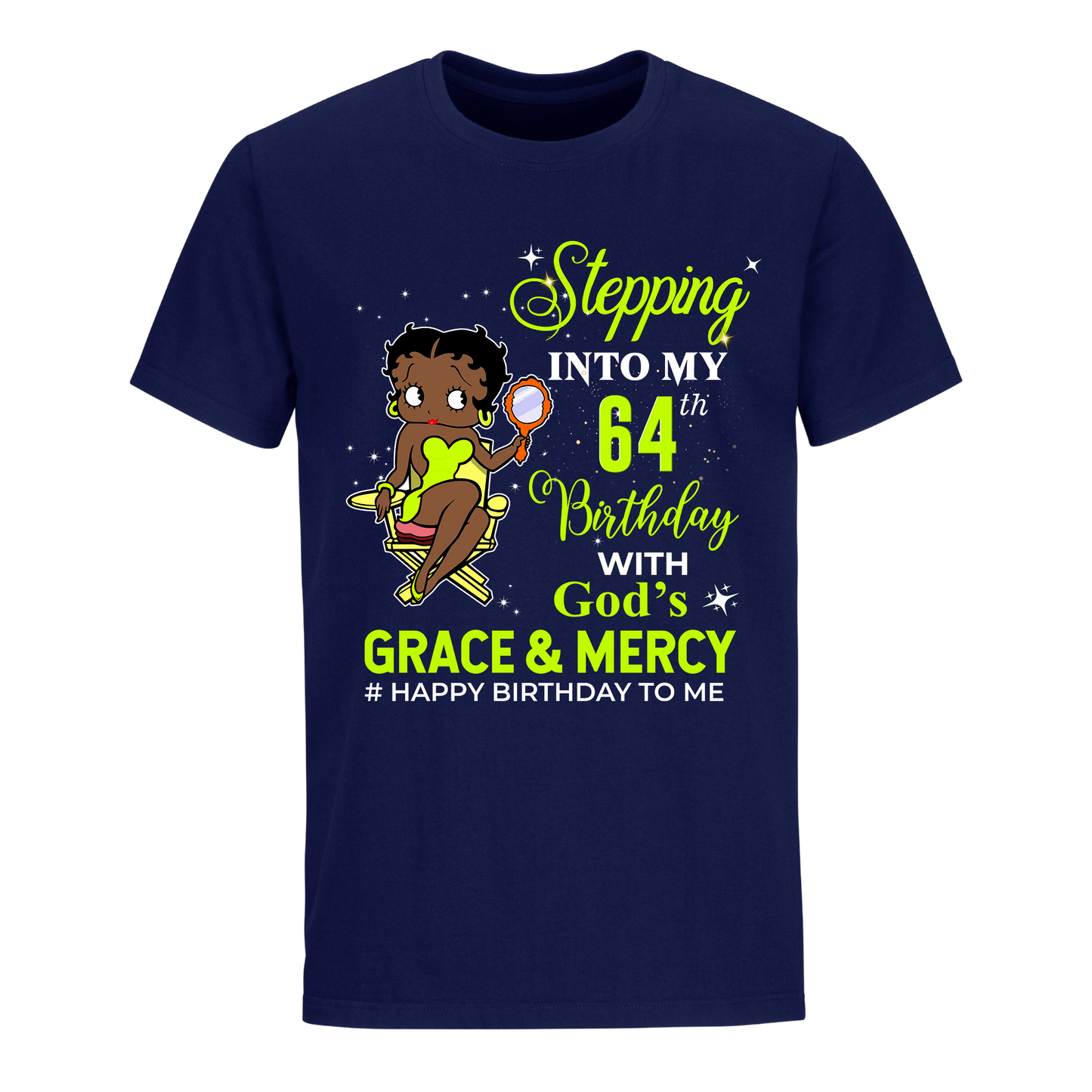 64 STEPPING BLESSED B.B 3 GREEN UNISEX SHIRT