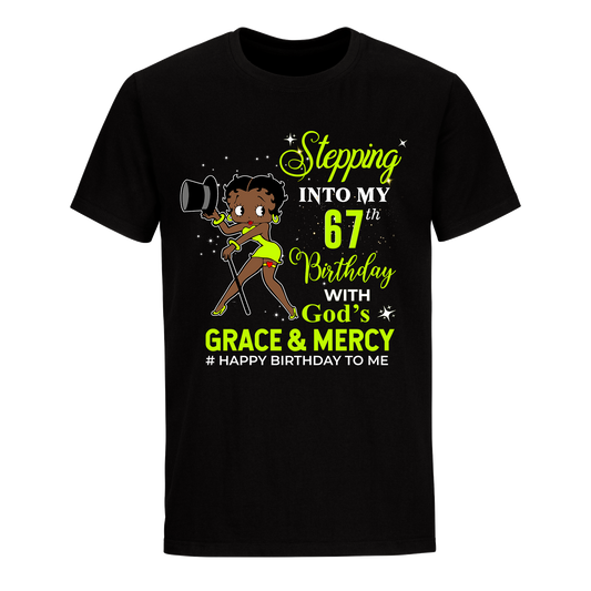 67 STEPPING BLESSED B.B 5 GREEN UNISEX SHIRT