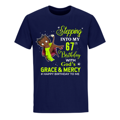 67 STEPPING BLESSED B.B 1 GREEN UNISEX SHIRT