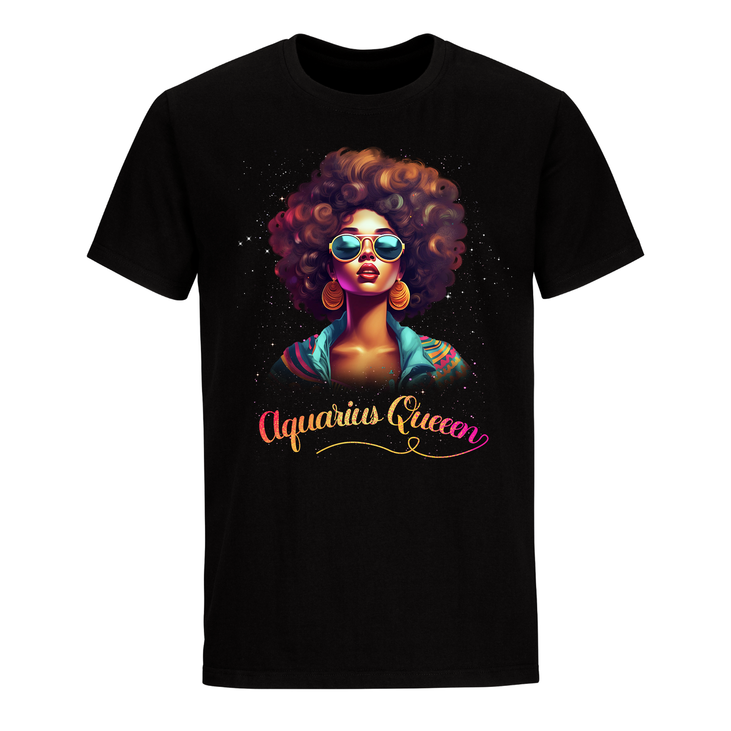 SUNSIGN QUEEN AQUARIUS UNISEX SHIRT