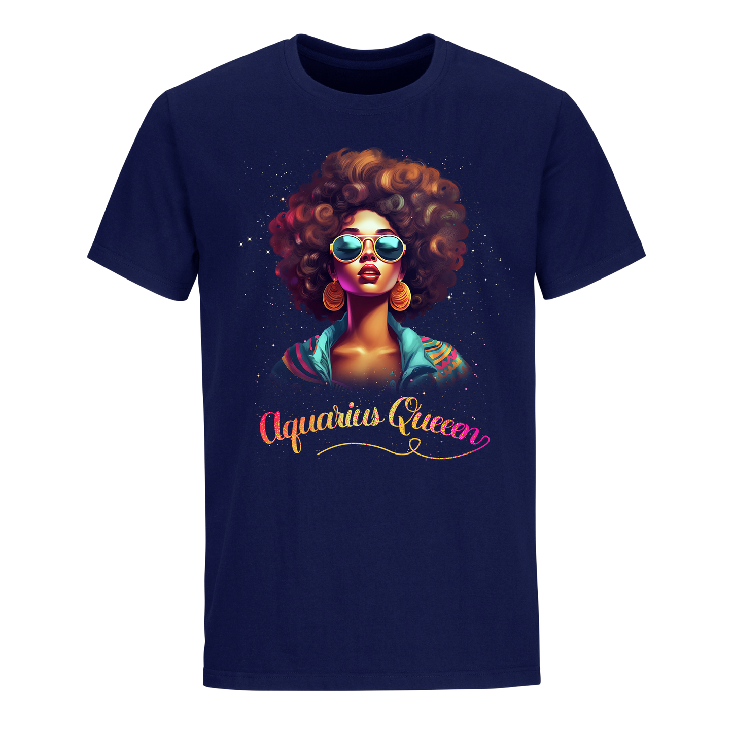 SUNSIGN QUEEN AQUARIUS UNISEX SHIRT