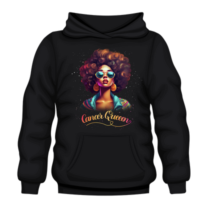 Sunsign Queen Cancer Hooded Unisex Sweatshirt