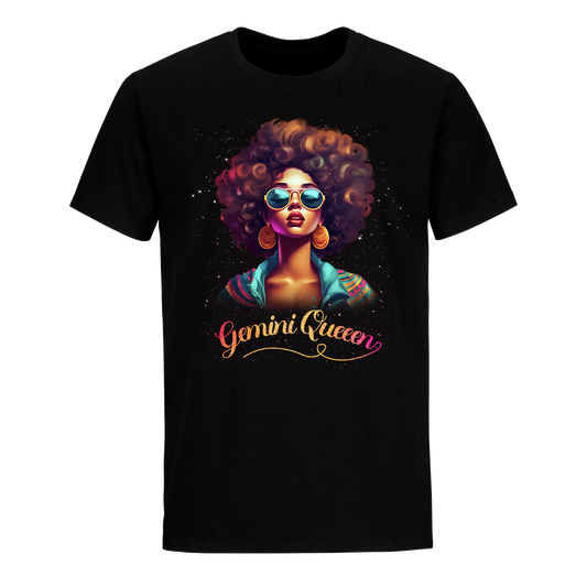 SUNSIGN QUEEN GEMINI UNISEX SHIRT