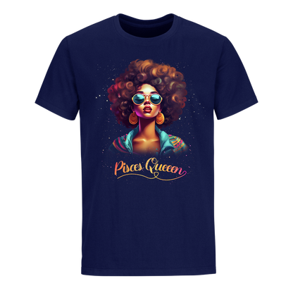 SUNSIGN QUEEN PISCES UNISEX SHIRT