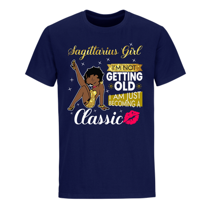 SAGITTARIUS  GIRL CLASSIC GOLD SHIRT