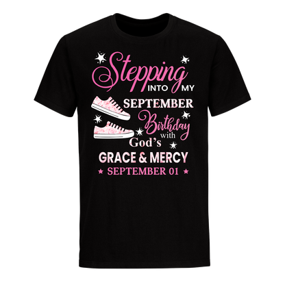 SEPTEMBER 01 GRACE UNISEX SHIRT