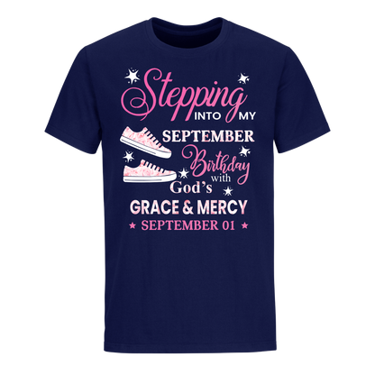 SEPTEMBER 01 GRACE UNISEX SHIRT