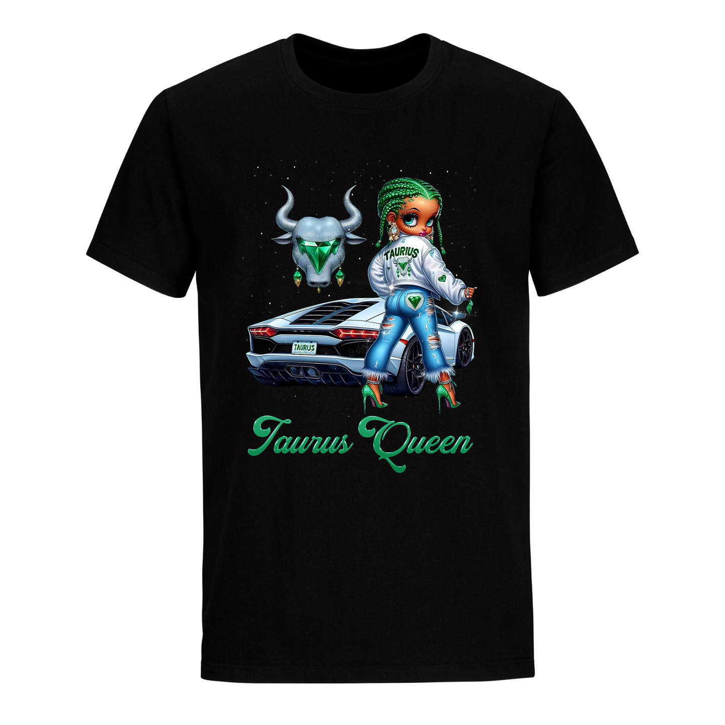 TAURUS QUEEN SUNSIGN UNISEX SHIRT