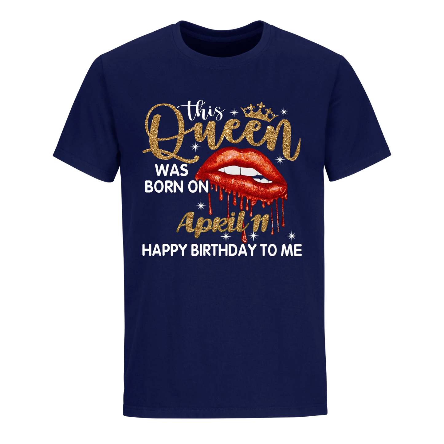 THIS QUEEN WAS BORN ON APRIL 11TH UNISEX SHIRT