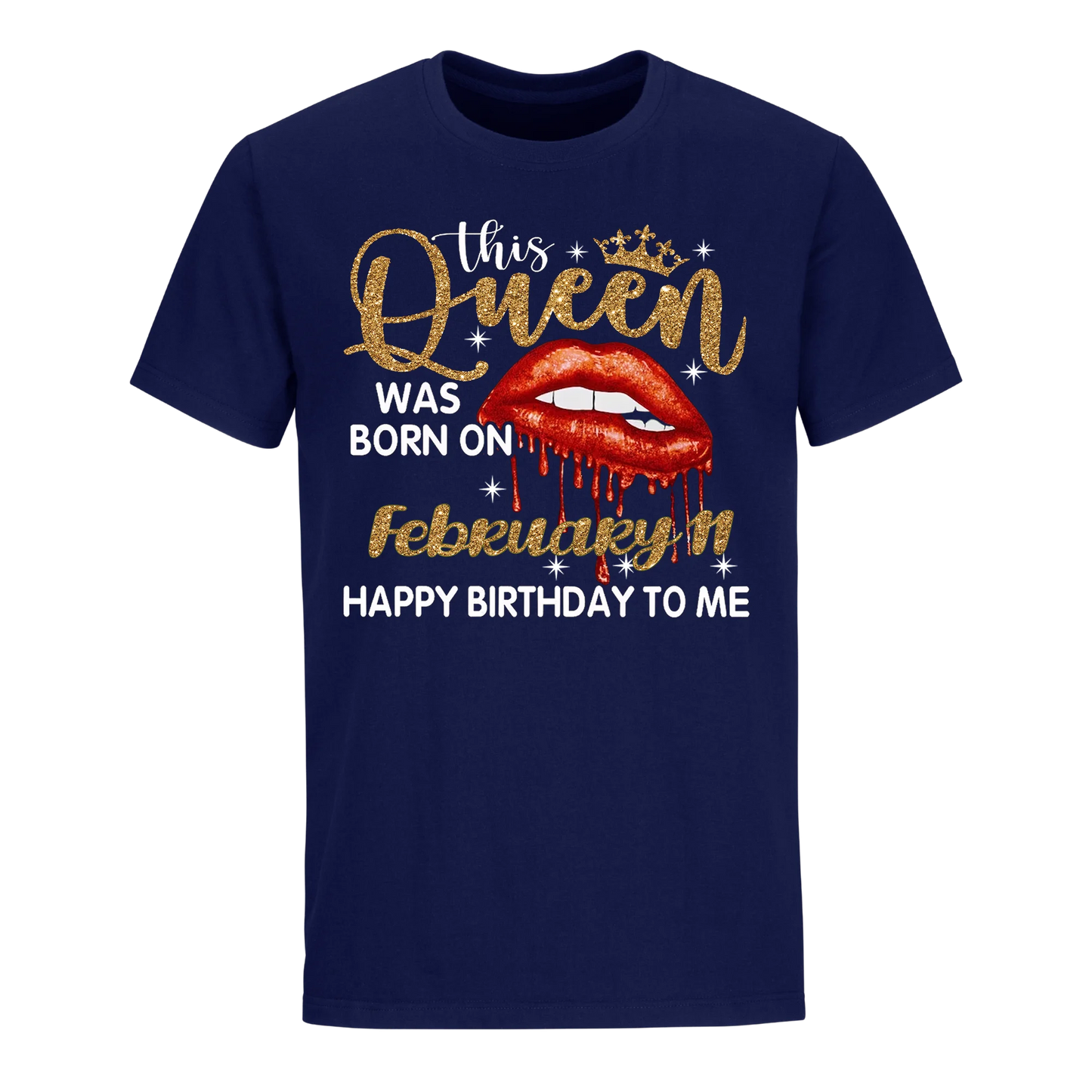 THIS QUEEN WAS BORN ON FEBRUARY 11TH UNISEX SHIRT