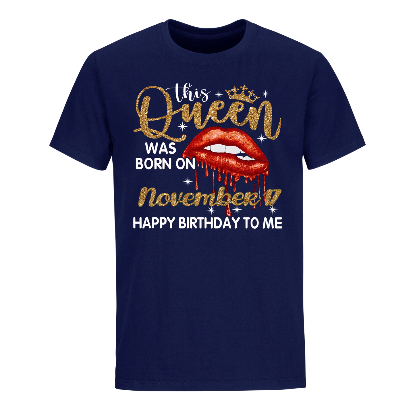 THIS QUEEN WAS BORN ON NOVEMBER 17 UNISEX SHIRT