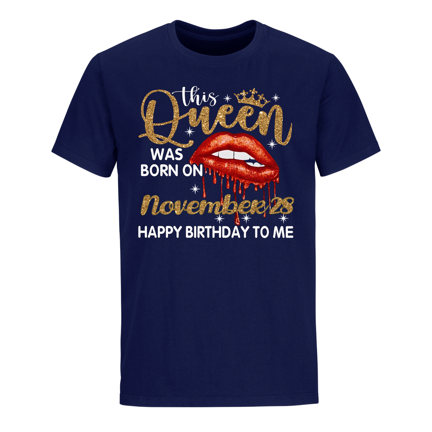 THIS QUEEN WAS BORN ON NOVEMBER 28 UNISEX SHIRT