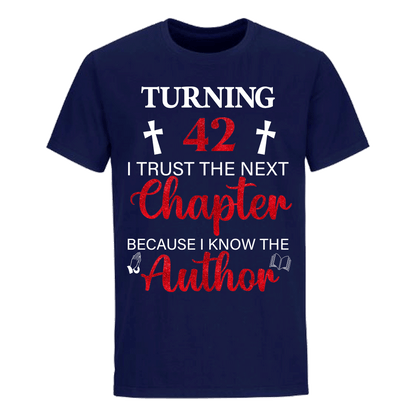 TURNING 42 CHAPTER UNISEX SHIRT