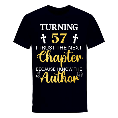 TURNING 57 CHAPTER UNISEX SHIRT