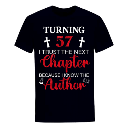 TURNING 57 CHAPTER UNISEX SHIRT