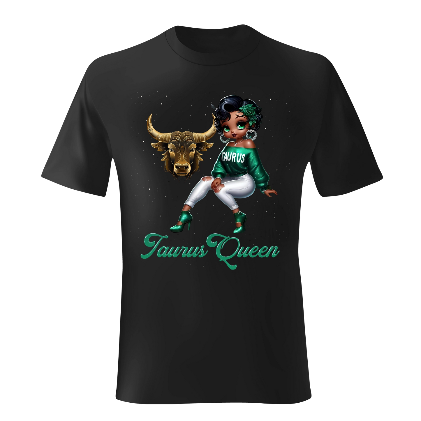 TAURUS QUEEN ZODIAC SUNSIGN UNISEX SHIRT