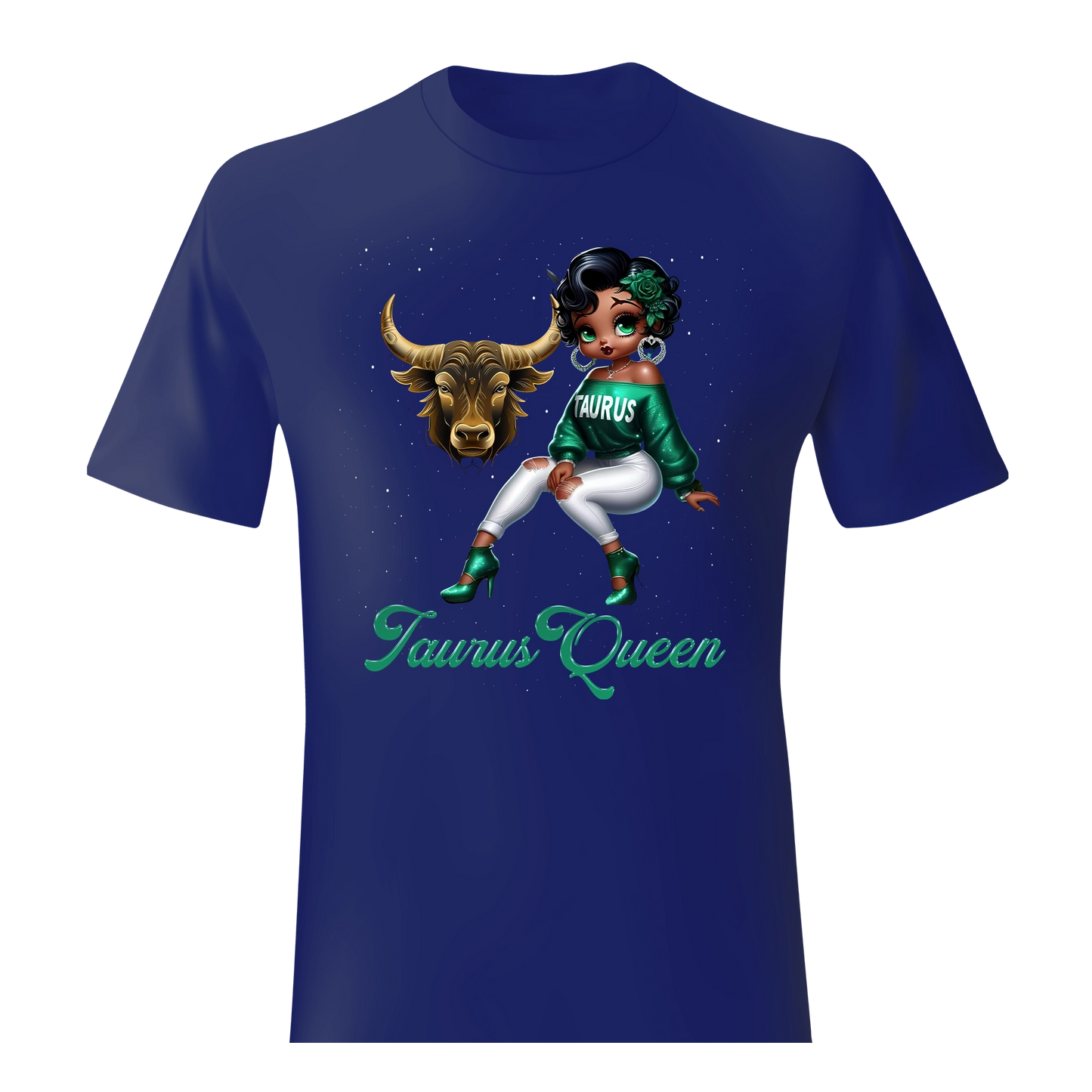 TAURUS QUEEN ZODIAC SUNSIGN UNISEX SHIRT