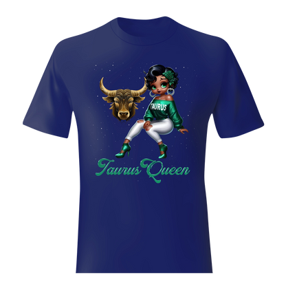 TAURUS QUEEN ZODIAC SUNSIGN UNISEX SHIRT