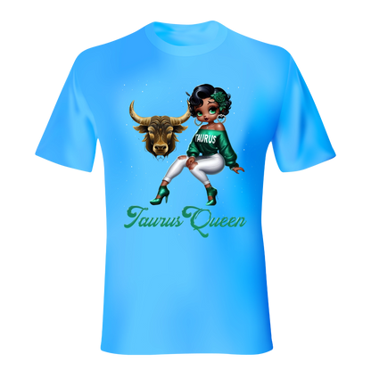 TAURUS QUEEN ZODIAC SUNSIGN UNISEX SHIRT